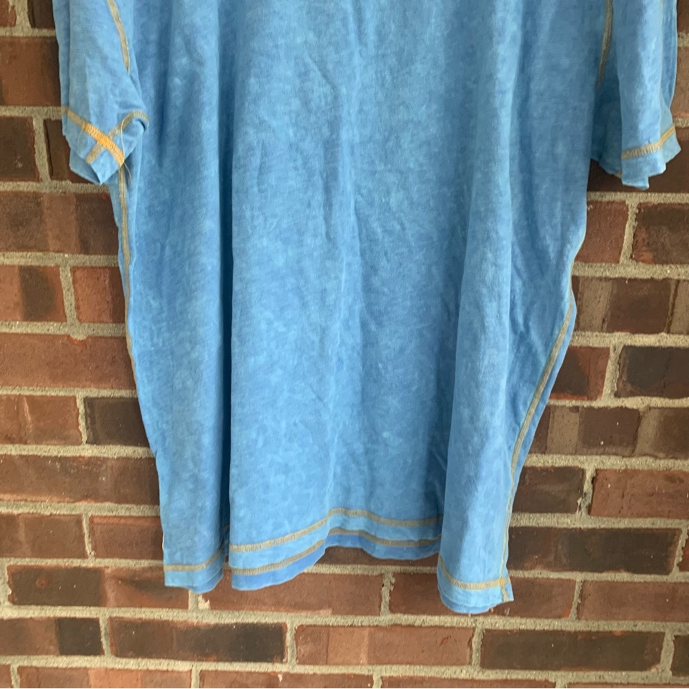 Agave Denim Blue short Sleeve Top Men’s US XXL Regular - Picture 7 of 10